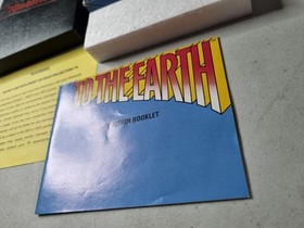 To The Earth Nintendo NES 1989 CIB Tested Complete