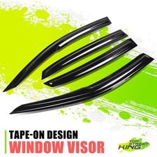 4 piezas viseras de ventana protector solar deflector de lluvia ventilación para Honda Civic Hatchback 17-21