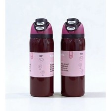 New Owala Freesip Insulated Stainless Steel Water Bottle-Black Cherry 24/32oz