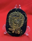 Civil War Union Hardee Hat Bullion Eagle Badge Marked Schuyler, Hartley & Graham