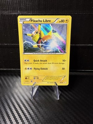 Pikachu Libre (30 - Holo) 30/30 XY Trainer Kit: Pikachu Libre & Suicune Holo