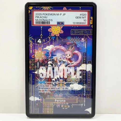 ONE PIECE TCG EXTENDED ART MAGNETIC CASE PSA CARD PERONA SP OP06-093 SR OP14 CCG