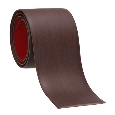 Self Adhesive Floor Transition Strip 3 Ftx3'' Vinyl Flat Divider Flooring,Red Oak