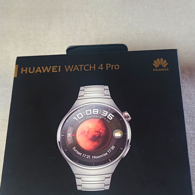 Huawei Watch 4 Pro 48mm Smartwatch silber, Titanarmband, Android-kompatibel