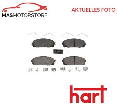 SATZ BREMSBELÄGE BREMSKLÖTZE VORNE HART 260 829 H NEU OE QUALITÄT