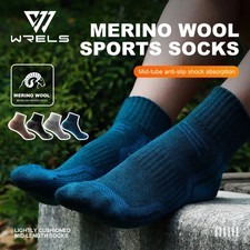 Dicke Merino Thermosocken f&uuml;r Winter Wandern Ski Kompression