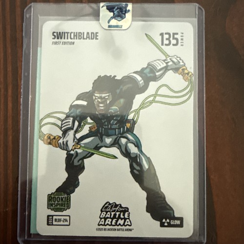 Bo Jackson Battle Arena SWITCHBLADE Blizzard Glow Foil BLBF-214 Travis Hunter 🔥