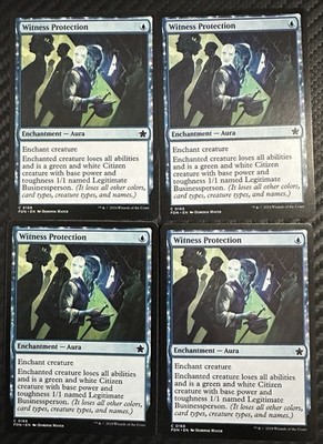 Witness Protection Mtg Foundations Set Of Four (4)