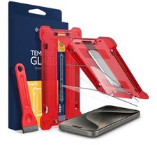Caseology Snap Fit Tempered Glass [2 Pack/Eas...