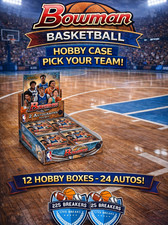 CHARLOTTE HORNETS 25-26 BOWMAN BASKETBALL HOBBY 12 BOX CASE BREAK #1