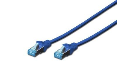 DIGITUS LAN Kabel Cat 5e - 0,5m - CCA Netzwerkkabel Mit RJ45 - SF/UTP Geschirmt