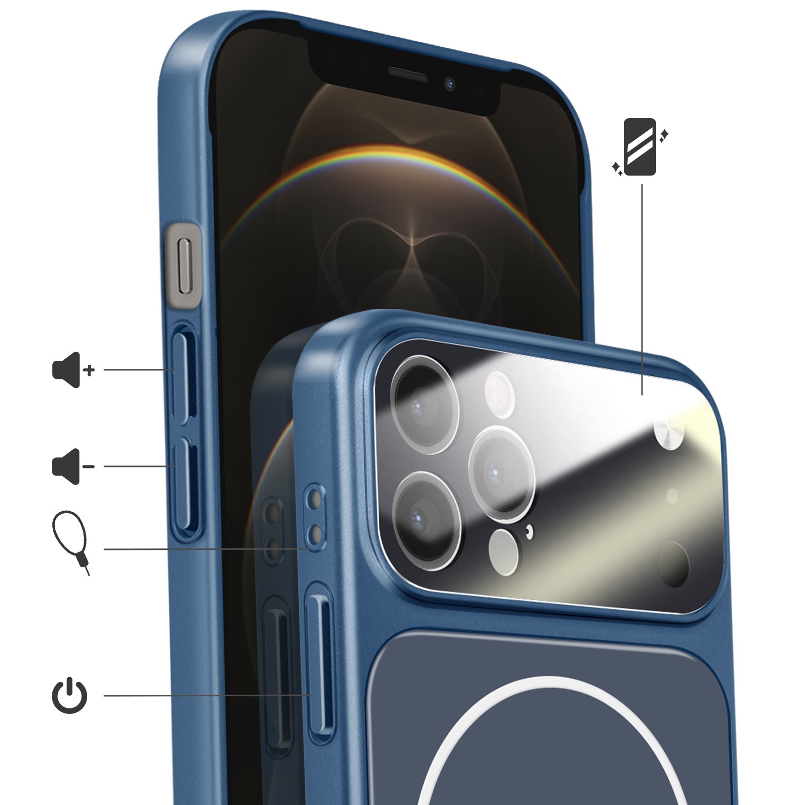 Coque iPhone 12 Pro Max mate pour une utilisation quotidienne et professionnelle - 3