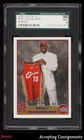 2003-04 Topps #221 LeBron James RC ROOKIE CAVALIERS HOF SGC 9 MINT