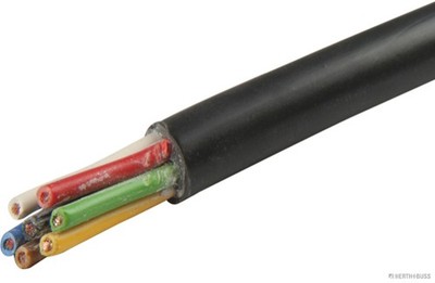 50m HERTH+BUSS ELPARTS 51275677000 Elektroleitung (H)05VV-F 7 x 1,0 mm², PVC