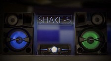 Sony SHAKE-5 HiFi-System mit LED-Beleuchtung,...