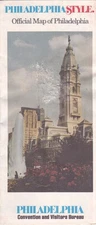 1982 Official City Street Map of Philadelphia
