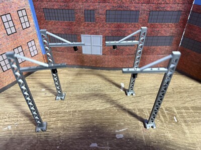 HO Scale Catenary Pole Single Overhead Power Line Holder for Model Trains x4