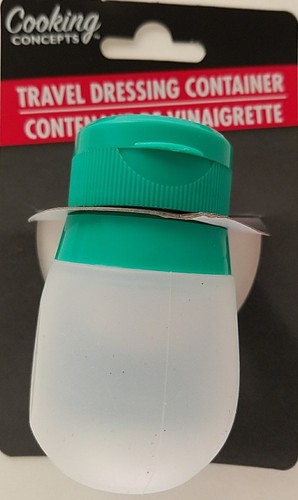 CONTENEDOR DE ADEREZO PARA ENSALADA DE VIAJE Exprimible Silicona Ketchup Mostaza 2 oz 1/Pieza, S - Imagen 8 de 9