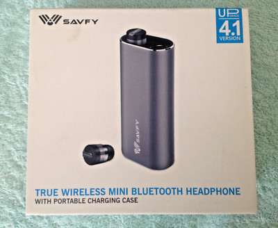 SAVFY Bluetooth 4.1 Kopfhörer Mini, In Ear kabellos Ohrhörer Headset Wireless