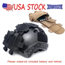 Tactical Helmet Battery Pouch Balance Weight Battery Carrier for Tactical Helmet