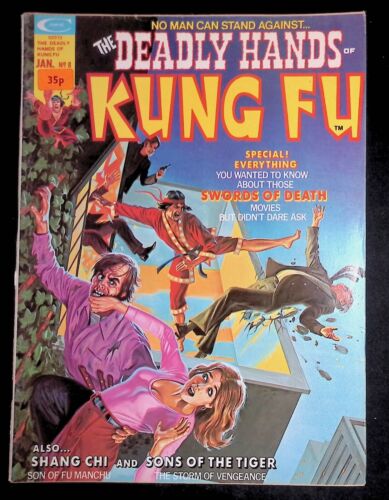 The Deadly Hands Of Kung-Fu #8 Curtis Magazine / Marvel F/VF - Picture 1 of 3