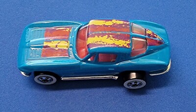 1979 Hot Wheels '63 Chevy Corvette Split Window Stingray Light Blue Vintage