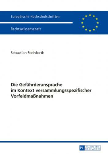 Thumbnail - Die Gefährderansprache Kontext Versammlungsspezifischer