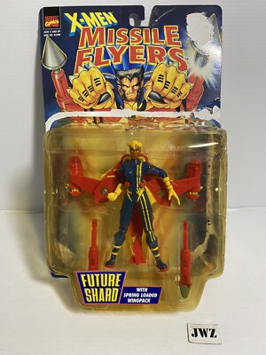 Vintage Marvel X-Men Raketenflieger Future Shard ToyBiz kartoniert