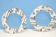 (2) MR. GASKET 1192 HEADER 2-7/8" COLLECTOR GASKETS 3 OR 4 HOLE BOLT PATTERN