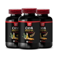 Balanced moisture - CHIA SEED OIL - silky glow 3 Bottles 180 Capsules