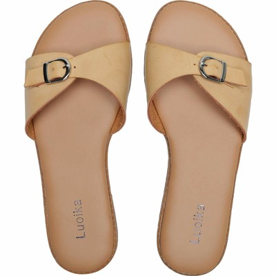 wide width slide sandals