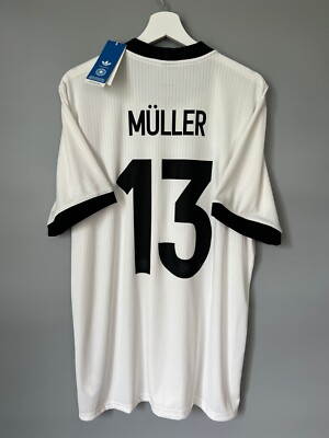 Muller Germany Jersey 125th Anniversary Adidas JY0247 Soccer