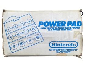 Original Nintendo NES Power Fitness Pad Game Mat In Original Box NO GAME