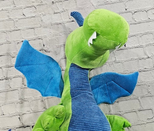 Toys R Us Green Dragon Plush 28" Stuffed Toy Animal Adventure 2013 Retired - Picture 5 of 10