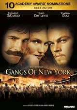 Gangs of New York with Leonardo DICAPRIO (DVD)-CHOOSE WITH OR WITHOUT A CASE