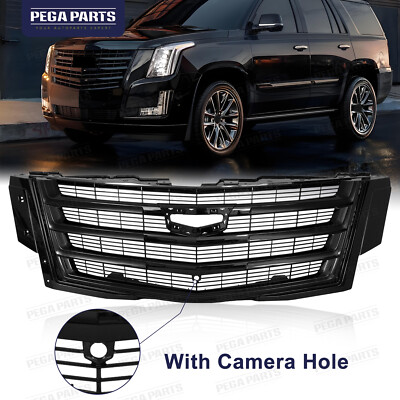 For 2015-2020 Cadillac Escalade Sport Front Bumper Upper Grille Black 84661791