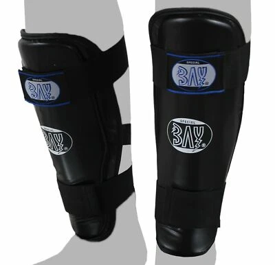 BAY® KOMFORT Schienbeinschutz Schienbeinschoner Kickboxen Karate TKD Vollkontakt - Bild 1 von 4