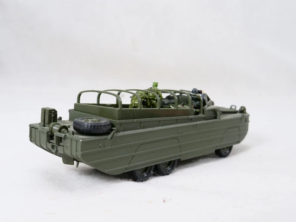 SOLIDO Militare Amphibio GMC DUKW 1/50 Con Soldati Di Plastica - Immagine 4 di 4