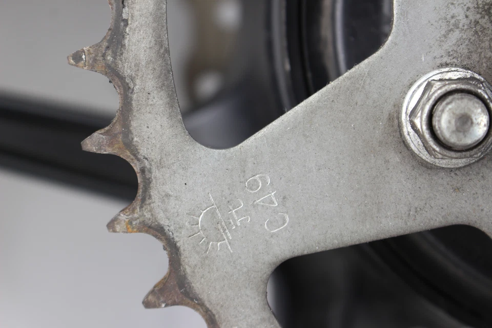 Kawasaki Ninja 650r Ex650a 2007 OEM llanta trasera cubo recto disco de freno Foto 4 de 4