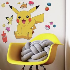 RMK4821GM Pikachu Giant Peel and Stick Wall Decals Kids Room Pokemon Stickers
