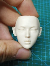 1/6 1/12 1/18 Kim Cheayoung Head Sculpt Carved For Female Action Figure Body Toy