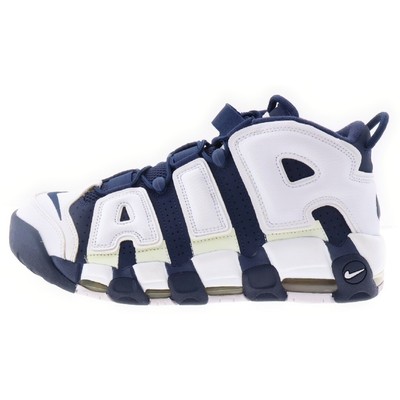 NIKE AIR MORE UPTEMPO Olympic High Top Sneakers Navy US 10.5 28.5 