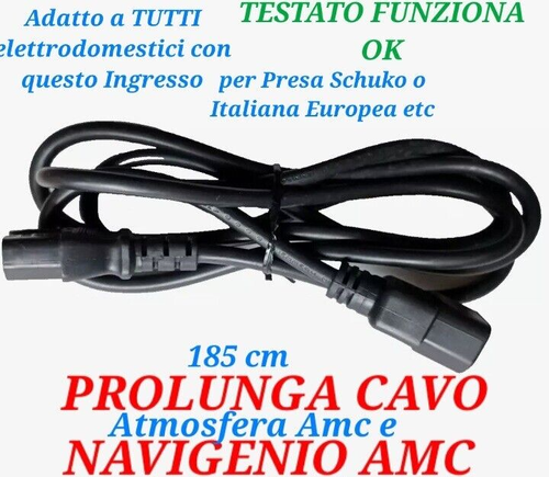 PROLUNGA Spina CAVO ADATTO NAVIGENIO AMC 10A Atmosfera o PC TV FUNZIONA TEST OK