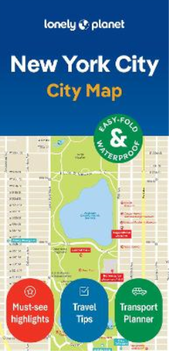 Lonely Planet New York City Map (Map) Map