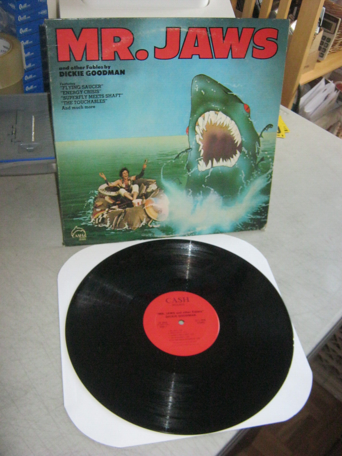 Dickie Goodman ~ Mr. Jaws and other fables [LP] CR 6000 Cash **EUC** | eBay