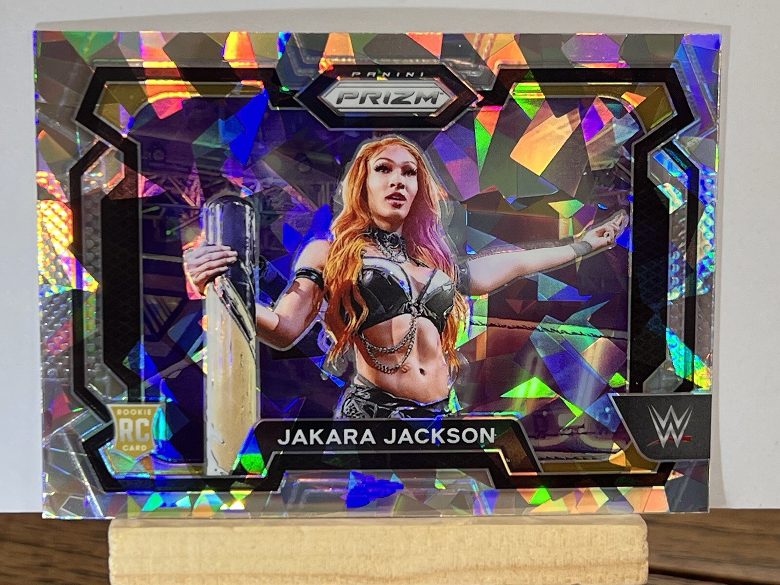 2024 Panini Prizm WWE - Ice Prizm #12 Jakara Jackson (RC)