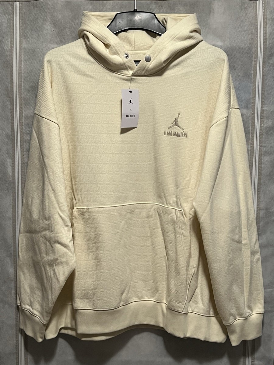 Nike Air Jordan x A Ma Maniére Jacquard Hoodie Coconut Milk DV7455 