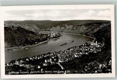 38015969 - 5407 Boppard Panorama des Ortes mit Basilika St. Severus und