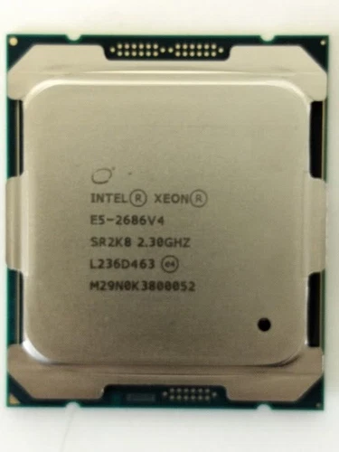 SR2K8 Intel Xeon E5-2686 V4 2.30GHz Socket LGA2011 Server CPU Processor - Picture 1 of 2