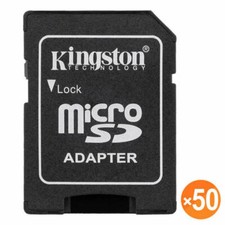50X Kingston micro SD microSD to SD SDHC SDXC Adapter fit 4GB 8GB 16GB 32GB 64GB